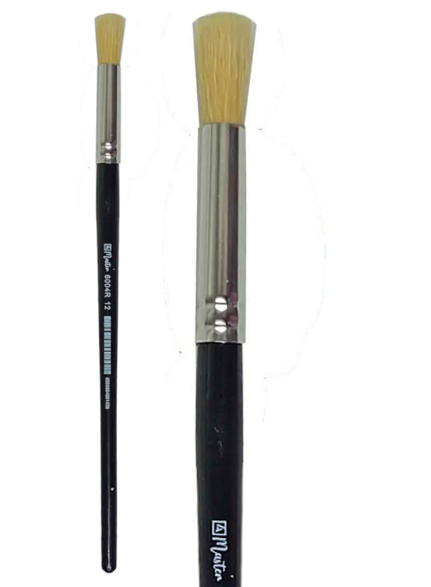Štětinový kulatý štětec Master 6004R – velikost 6