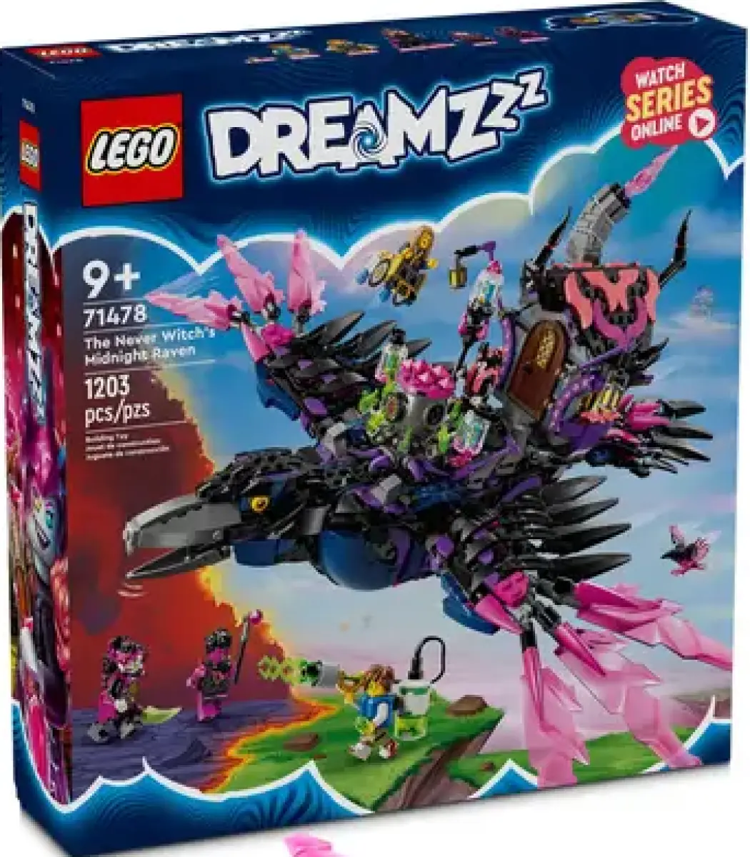 Lego® dreamzzz™ 71478 nikdyčarodějnice a její půlnoční krkavec