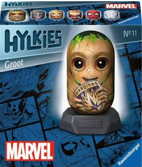 Puzzle 54 dílků 3D Hylkies: Marvel: Groot