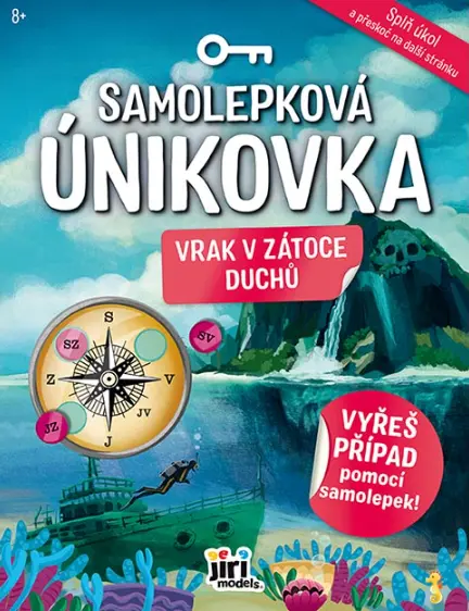 Jiri Models Samolepková únikovka Vrak v zátoce Duchů