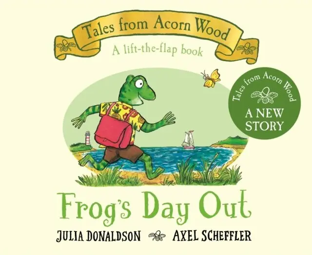 Frog's Day Out (A Lift-the-flap Story) - Julia Donaldson,Frog's Day Out (A Lift-the-flap Story) - Julia Donaldson - kniha z kategorie Beletria