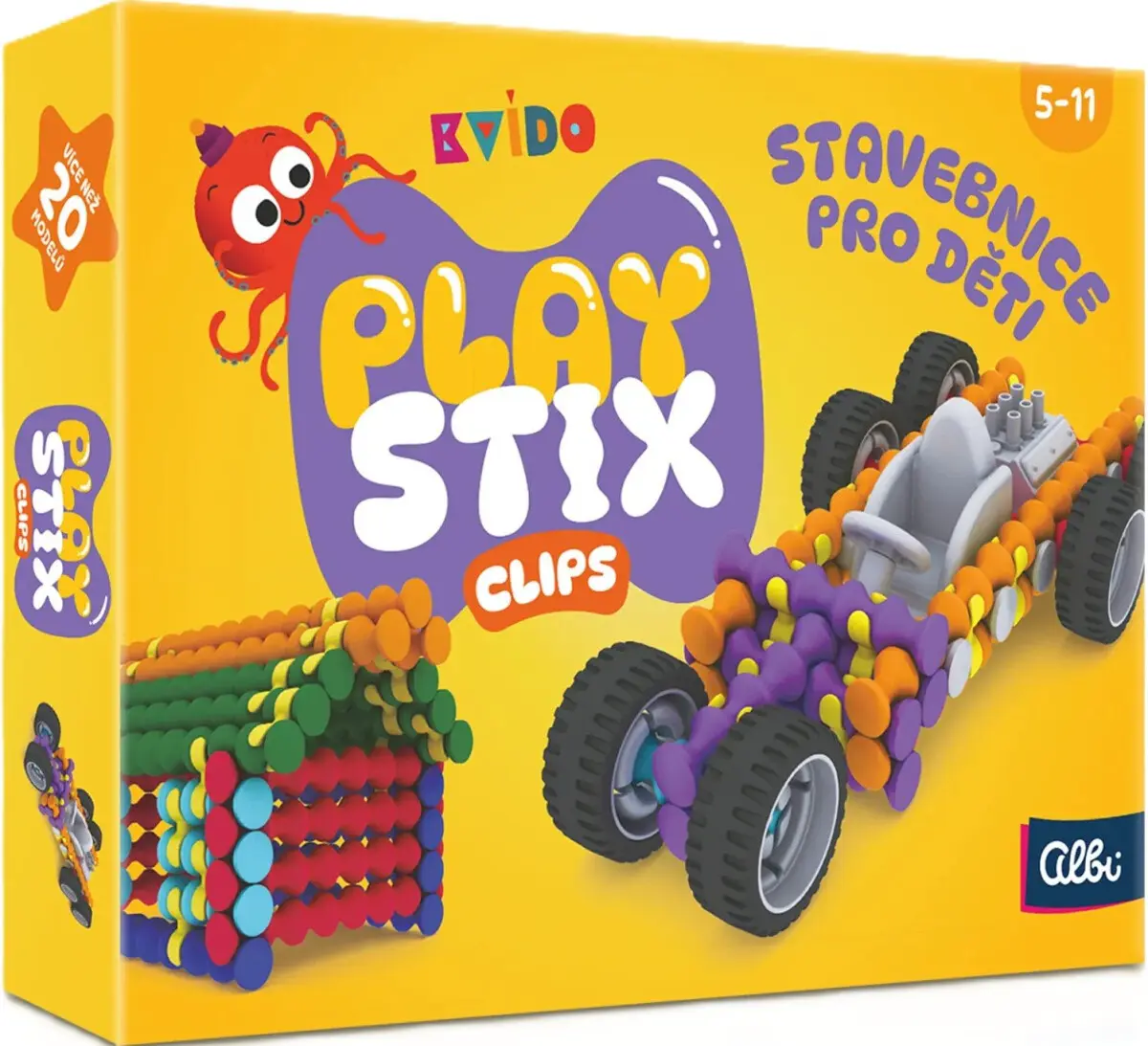 Kvído - Playstix Clips,Kvído - Playstix Clips - hra z kategorie Stavebnice