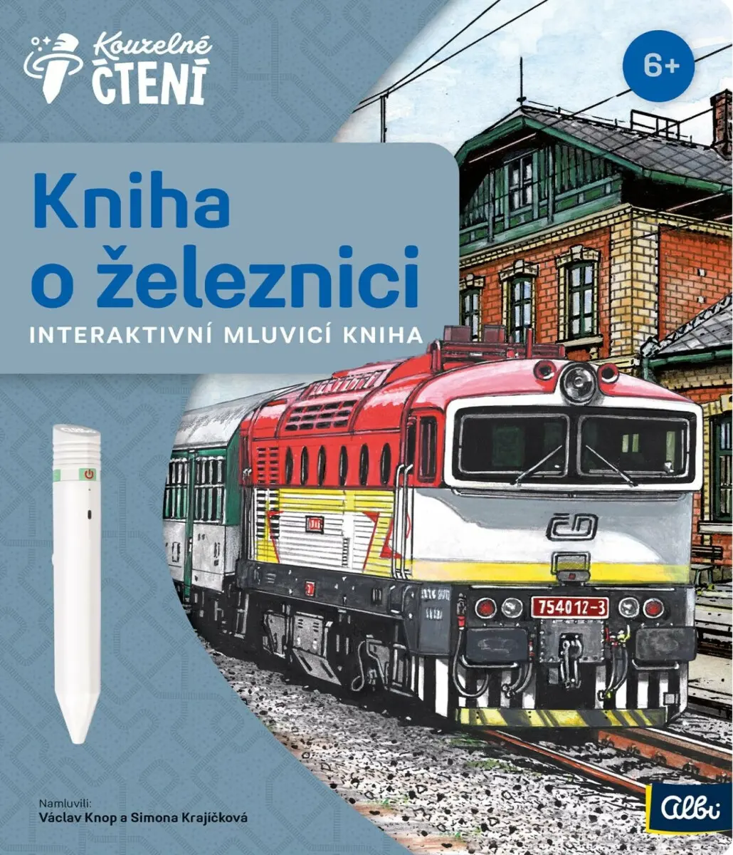 Albi Kouzelné čtení - Kniha o železnici