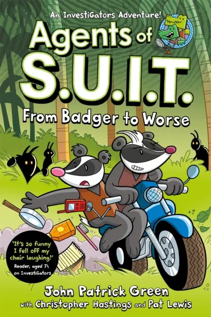 Agents of S.U.I.T.: From Badger to Worse (A Laugh-Out-Loud Comic Book Adventure!),Agents of S.U.I.T.: From Badger to Worse (A Laugh-Out-Loud Comic Boo