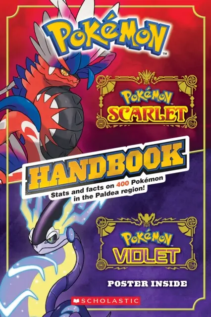 Pokemon: Scarlet & Violet Handbook - Scholastic,Pokemon: Scarlet & Violet Handbook - Scholastic - kniha z kategorie Naučné knihy