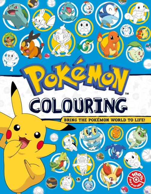 Pokemon Colouring - kolektiv autorů