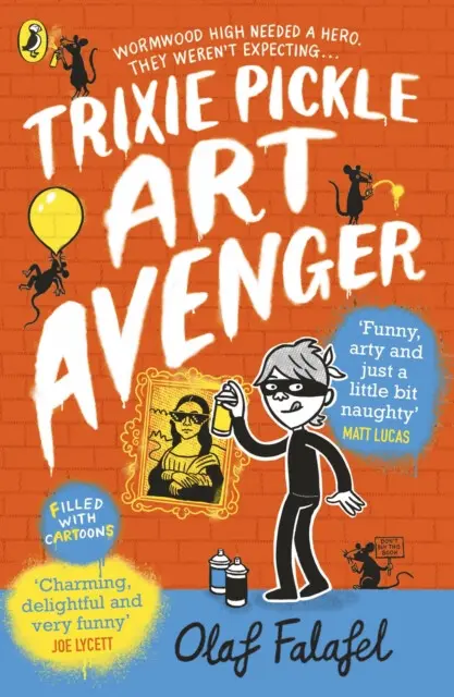 Trixie Pickle Art Avenger - Olaf Falafel,Trixie Pickle Art Avenger - Olaf Falafel - kniha z kategorie Beletria