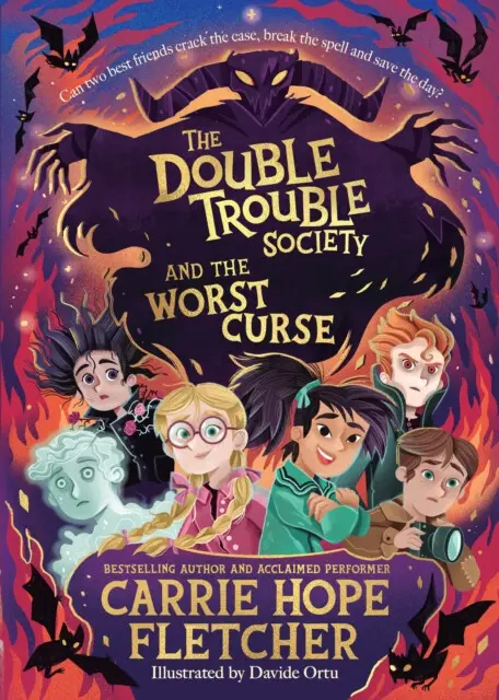 The Double Trouble Society and the Worst Curse - Carrie Hope Fletcher,The Double Trouble Society and the Worst Curse - Carrie Hope Fletcher - kniha z