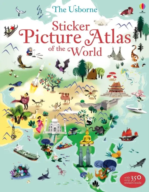 Sticker Picture Atlas of the World,Sticker Picture Atlas of the World - kniha z kategorie Atlasy