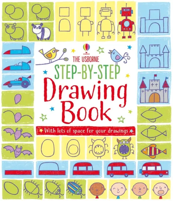 Step-by-step Drawing Book - Fiona Watt - kniha z kategorie Naučné knihy