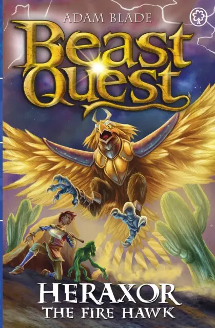 Beast Quest: Heraxor the Fire Hawk (Series 31 Book 3),Beast Quest: Heraxor the Fire Hawk (Series 31 Book 3) - kniha z kategorie Beletria