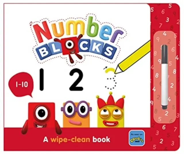 Numberblocks 1-10: A Wipe-Clean Book - Sweet Cherry Publish