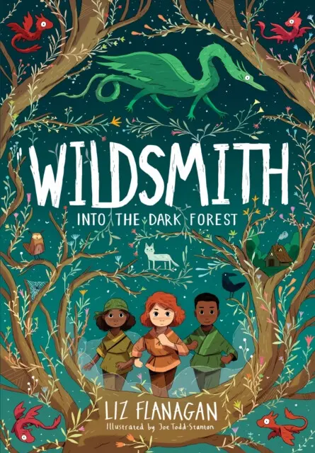 Into the Dark Forest - Liz Flanagan, Joe Todd-Stanton (Ilustrátor),Into the Dark Forest - Liz Flanagan, Joe Todd-Stanton (Ilustrátor) - kniha z katego