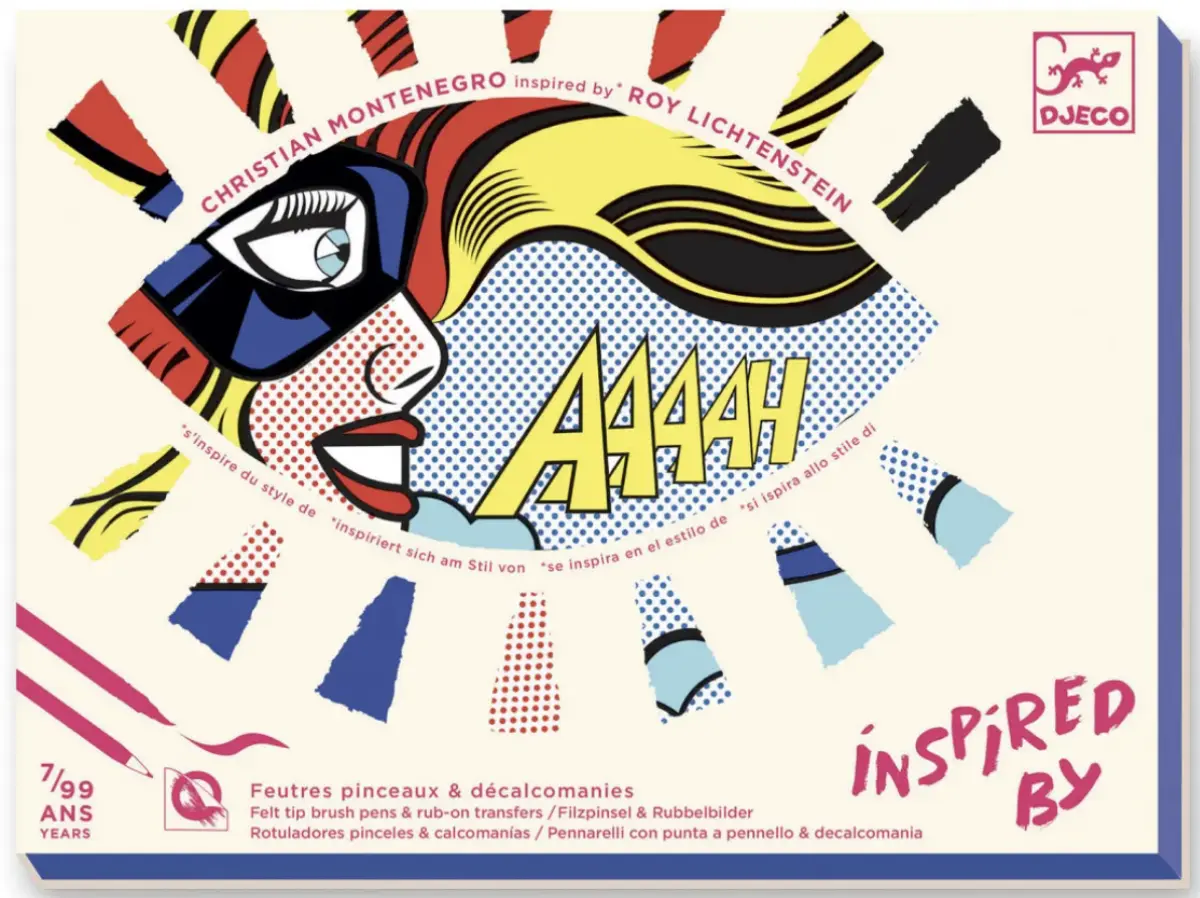 Kreativní sada Roy Lichtenstein - Superhrdinové