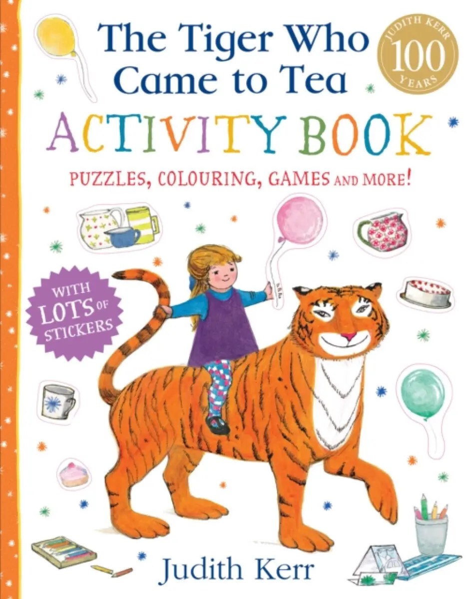 The Tiger Who Came to Tea Activity Book - Judith Kerr,The Tiger Who Came to Tea Activity Book - Judith Kerr - kniha z kategorie Beletria