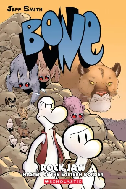 Bone 5: Rock Jaw Master of the Eastern Border - Jeff Smith,Bone 5: Rock Jaw Master of the Eastern Border - Jeff Smith - kniha z kategorie Komiksy