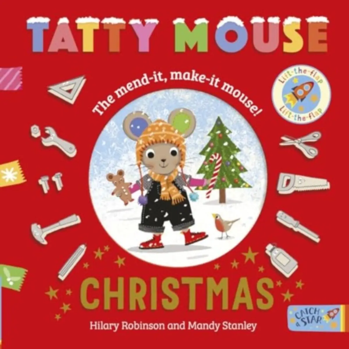 Tatty Mouse Christmas - Hilary Robinson