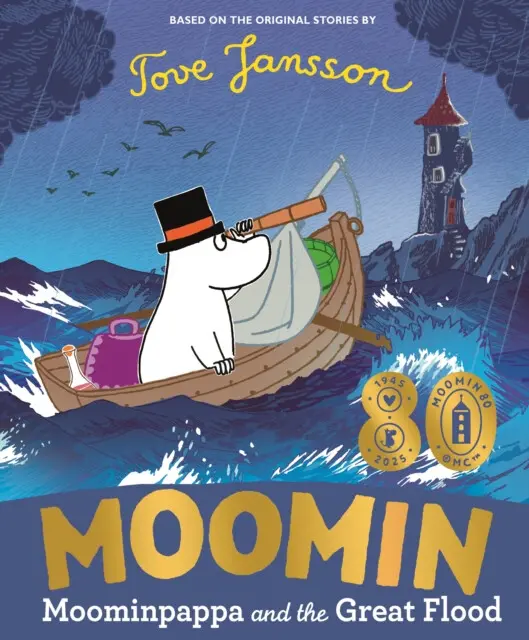 Moominpappa and the Great Flood - Tove Jansson,Moominpappa and the Great Flood - Tove Jansson - kniha z kategorie Rozprávky
