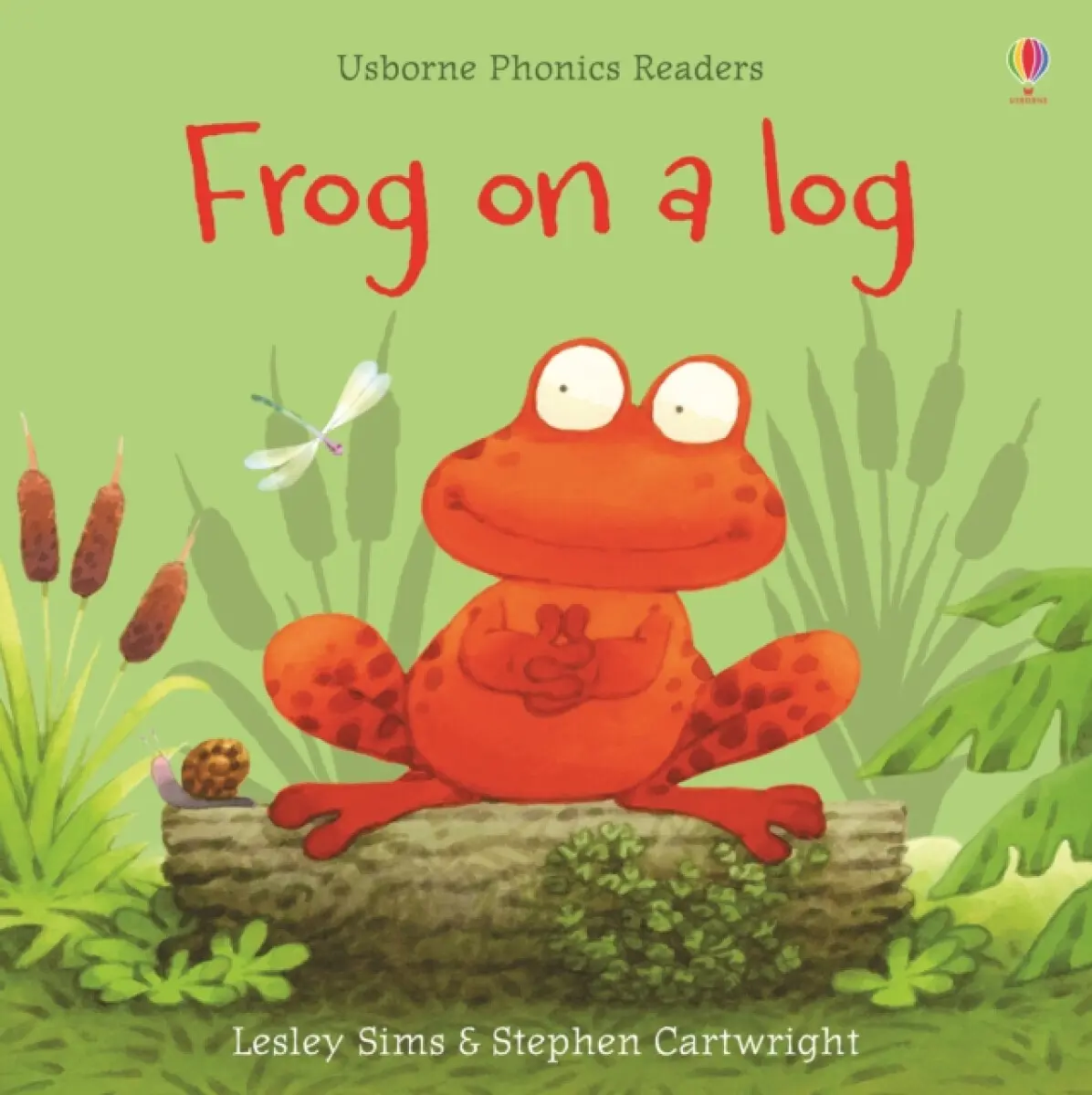 Frog on a log - Lesley Sims