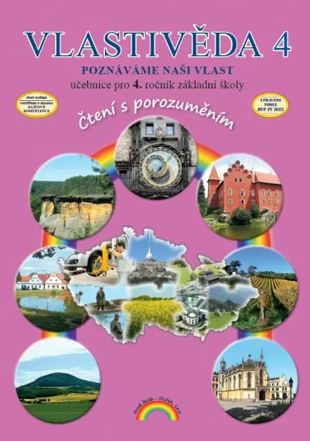 Vlastivěda 4, Poznáváme naši vlast – učebnice, Čtení s porozuměním - Soňa Hroudová, Jakub Cimala