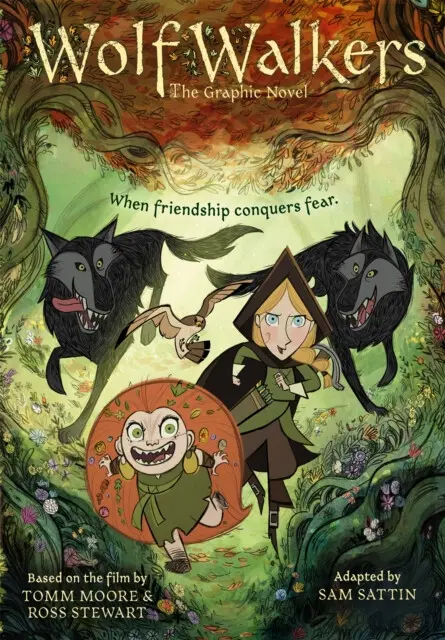 Wolfwalkers (The Graphic Novel) - Samuel Sattin - kniha z kategorie Sci-fi, fantasy a komiksy