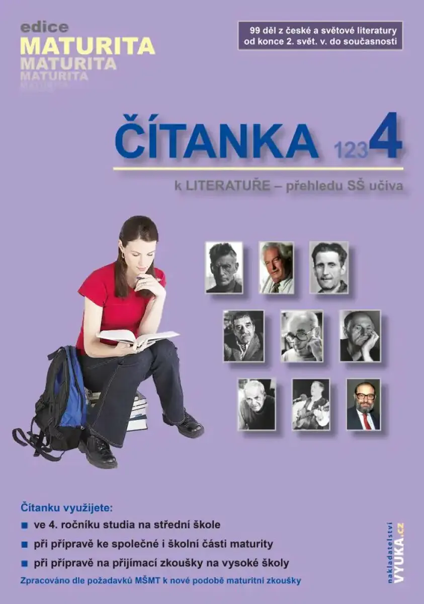 Čítanka k literatuře 4 (přehled SŠ učiva) - Lenka Krausová, Lukáš Foldyna