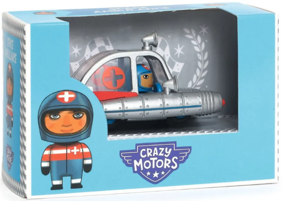 Crazy Motors autíčko Space Ambulance