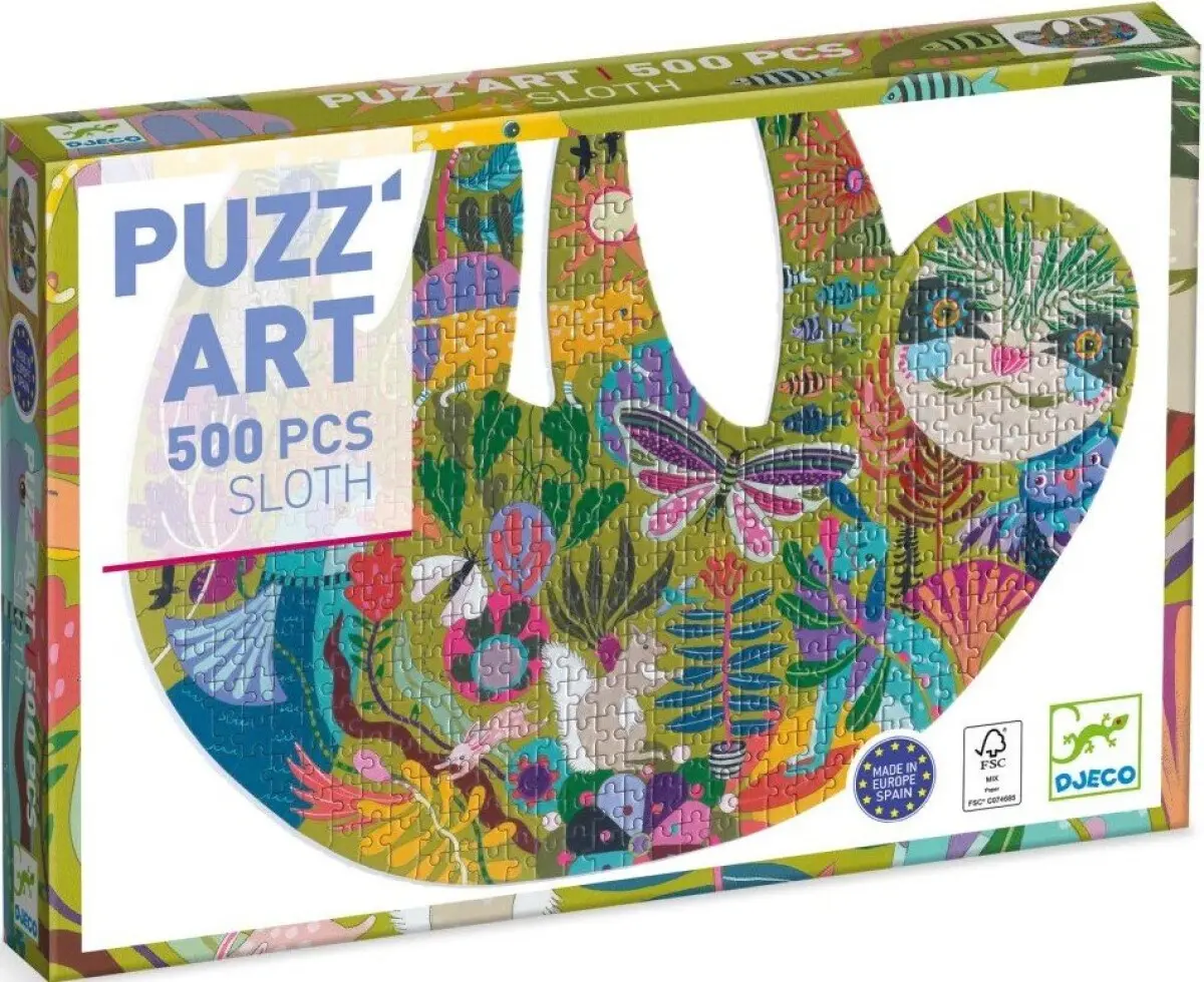 DJECO Puzzle Lenochod - 500 pcs
