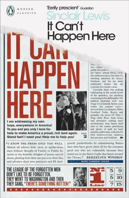It Can't Happen Here - Sinclair Lewis,It Can't Happen Here - Sinclair Lewis - kniha z kategorie Spoločenská beletria