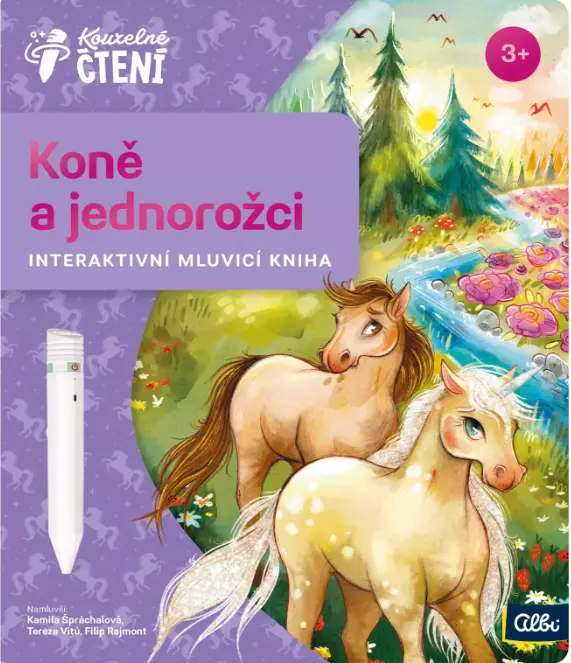 Albi Kouzelné čtení Koně a jednorožci