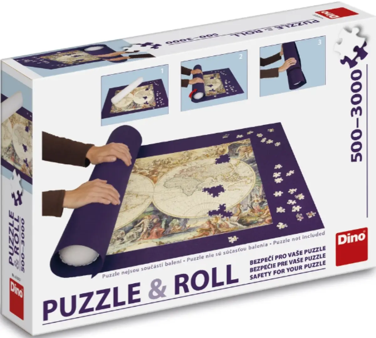 DINO Rolovací podložka na puzzle 500-3000 dílků (164x100cm) 123728