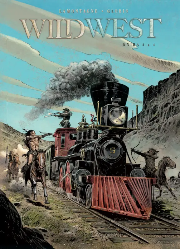 Wild West: Kniha 3 a 4 - Thierry Gloris, Jacques Lamontagne, Jacques Lamontagne (ilustrátor),Wild West: Kniha 3 a 4 - Thierry Gloris, Jacques Lamontag