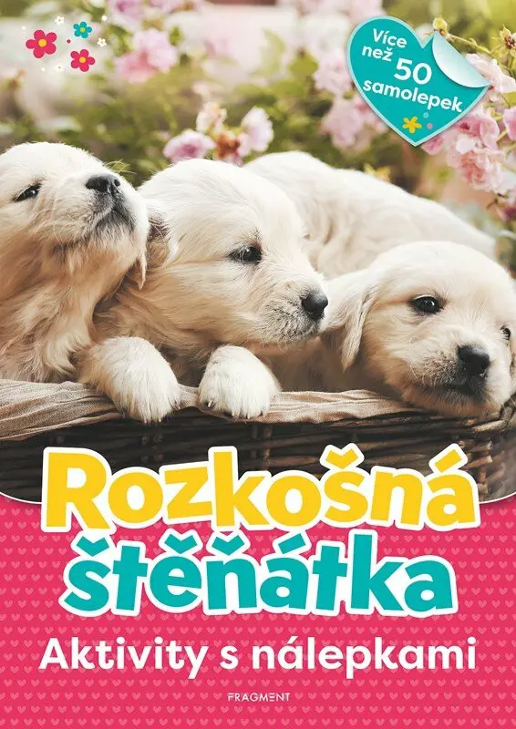 Aktivity s nálepkami – Rozkošná štěňátka - Cuberdon