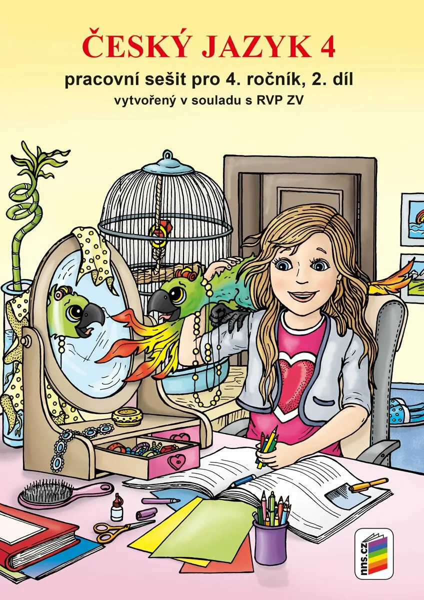 Český jazyk 4 - dvoubarevný pracovní sešit 2. díl