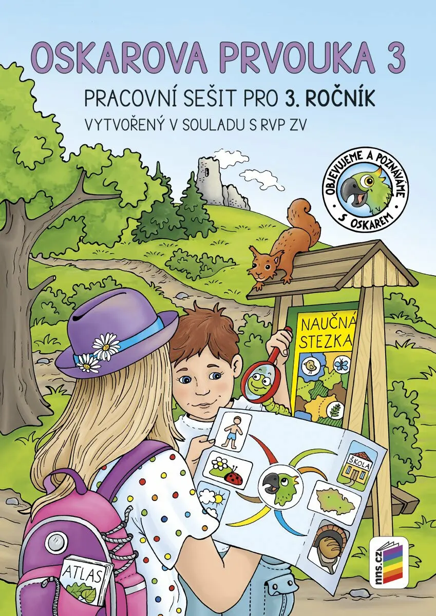 Oskarova prvouka 3 - barevný pracovní sešit (3A-94) - Zdeněk Brom, Miloš Novotný