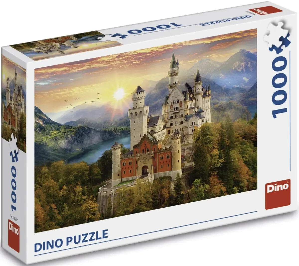 Malovaný Neuschwanstein 1000 puzzle