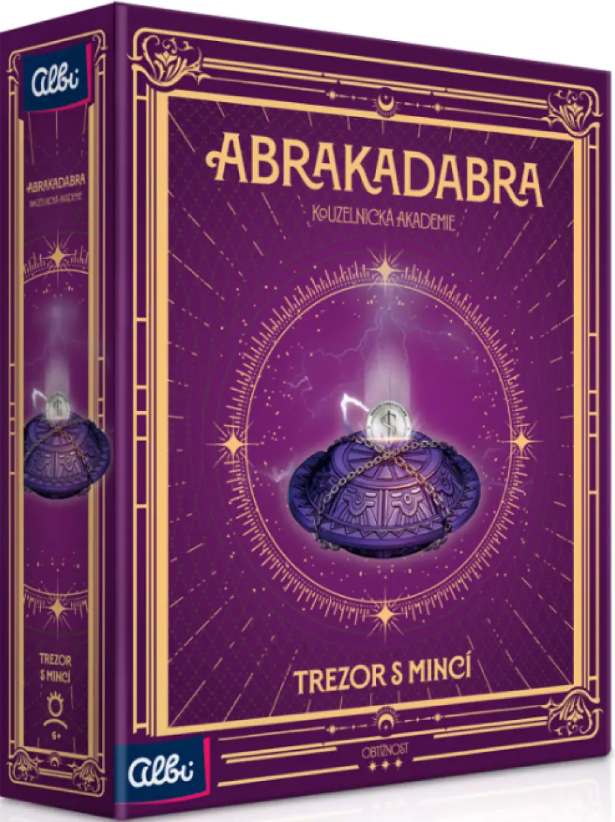 ABRAKADABRA - Trezor s mincí | Neuveden