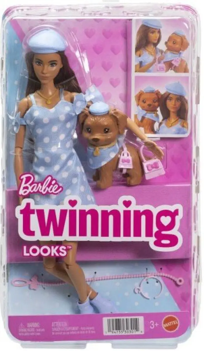 Mattel Barbie panenka styl pro dva puntíky