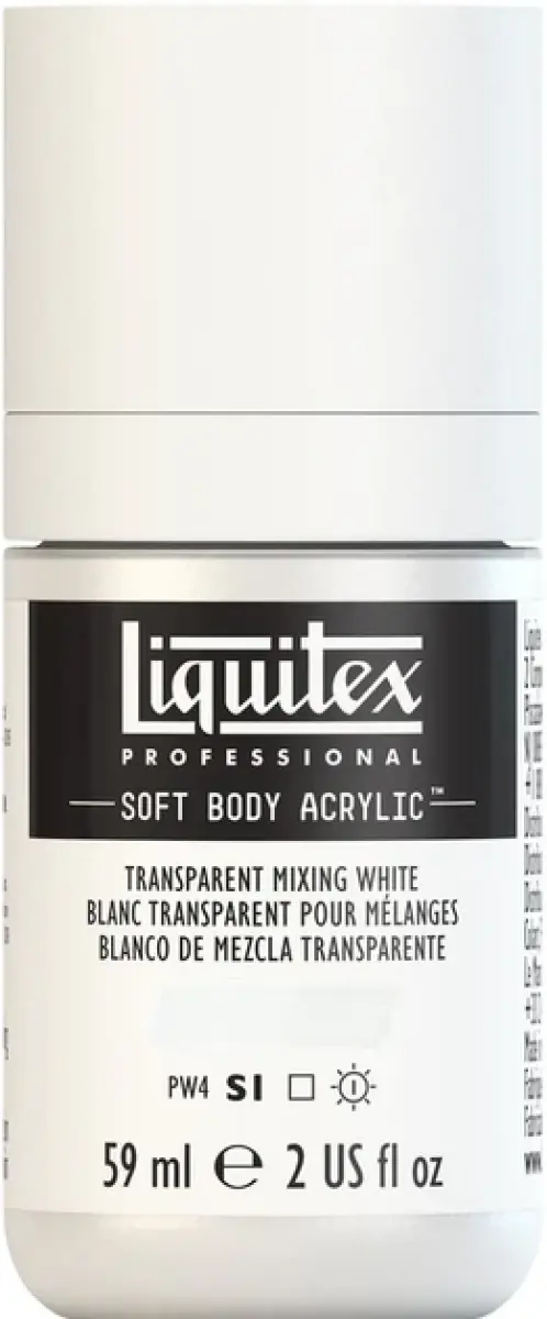 Akrylová barva Liquitex SB 59ml – 349 Transparent Mixing White