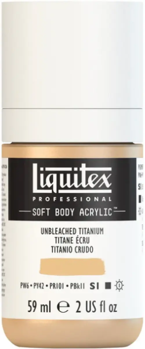 Akrylová barva Liquitex SB 59ml – 434 Unbleached Titanium