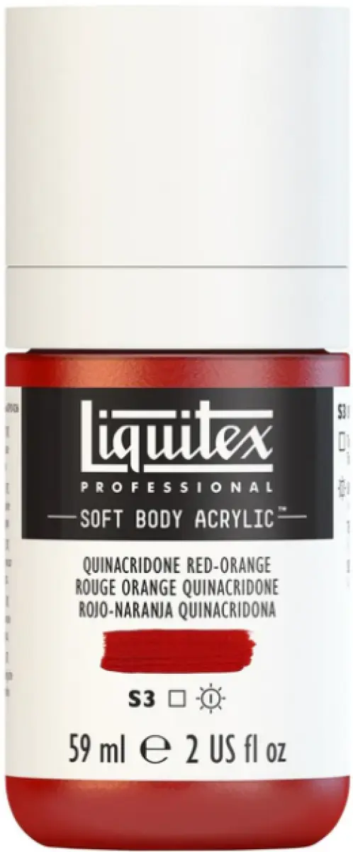 Akrylová barva Liquitex SB 59ml – 109 Quinacridone Red-Orange
