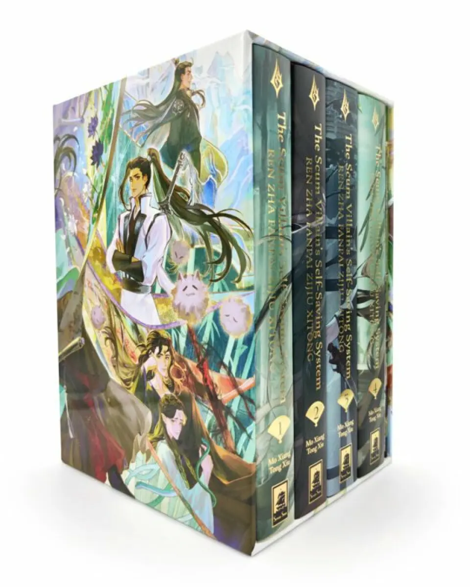 The Scum Villain's Self-Saving System: Ren Zha Fanpai Zijiu Xitong (Deluxe Hardcover Novel Box Set) - Mo Xiang Tong Xiu, Xiao Tong Kong (ilustrátor)