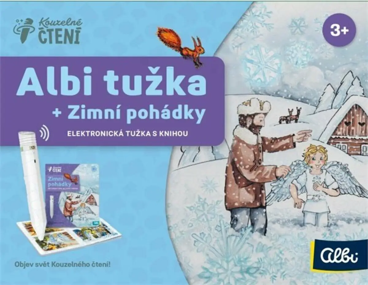 Elektronická Albi tužka 2.0 s knihou Zimní pohádky - Lucie Krystlíková