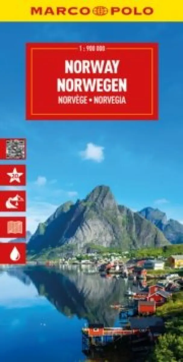 Norsko 1:900 000 / automapa Marco Polo