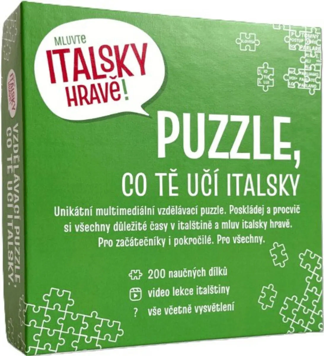 Italsky Hravě! Puzzle, co tě učí italsky - Václav Bolech
