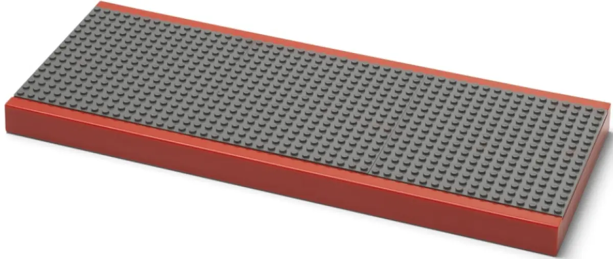 Lego® polička na vystavení stavebnic - červená