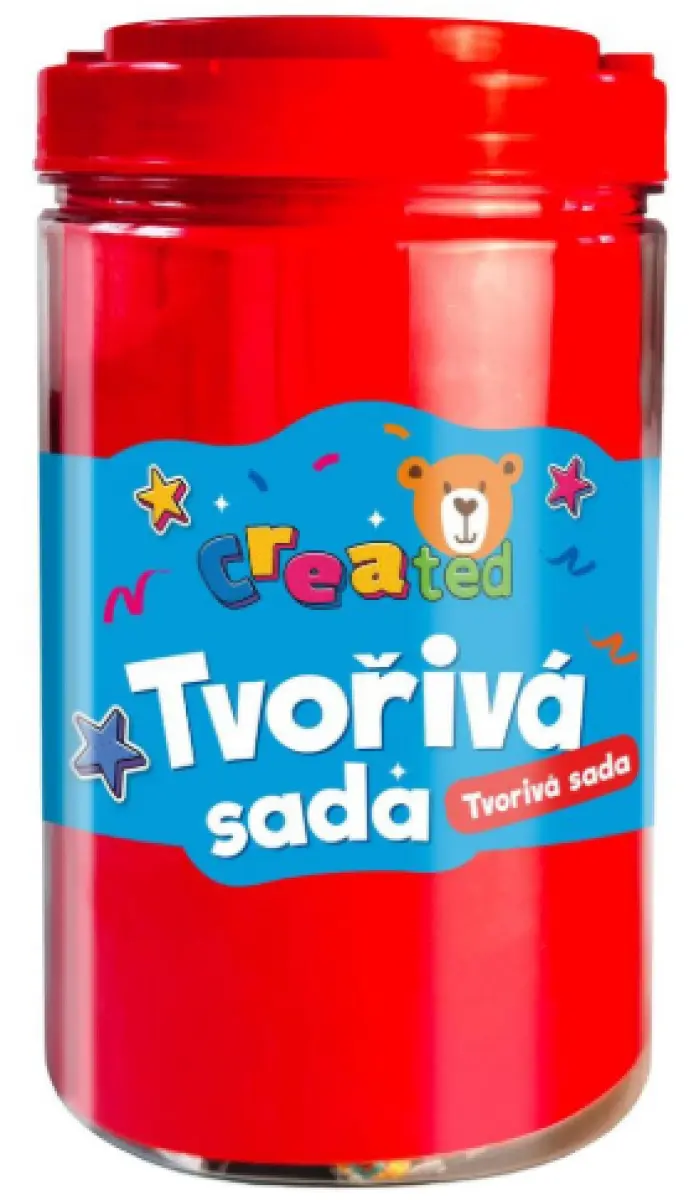 Tvořivá sada created v plastové dóze