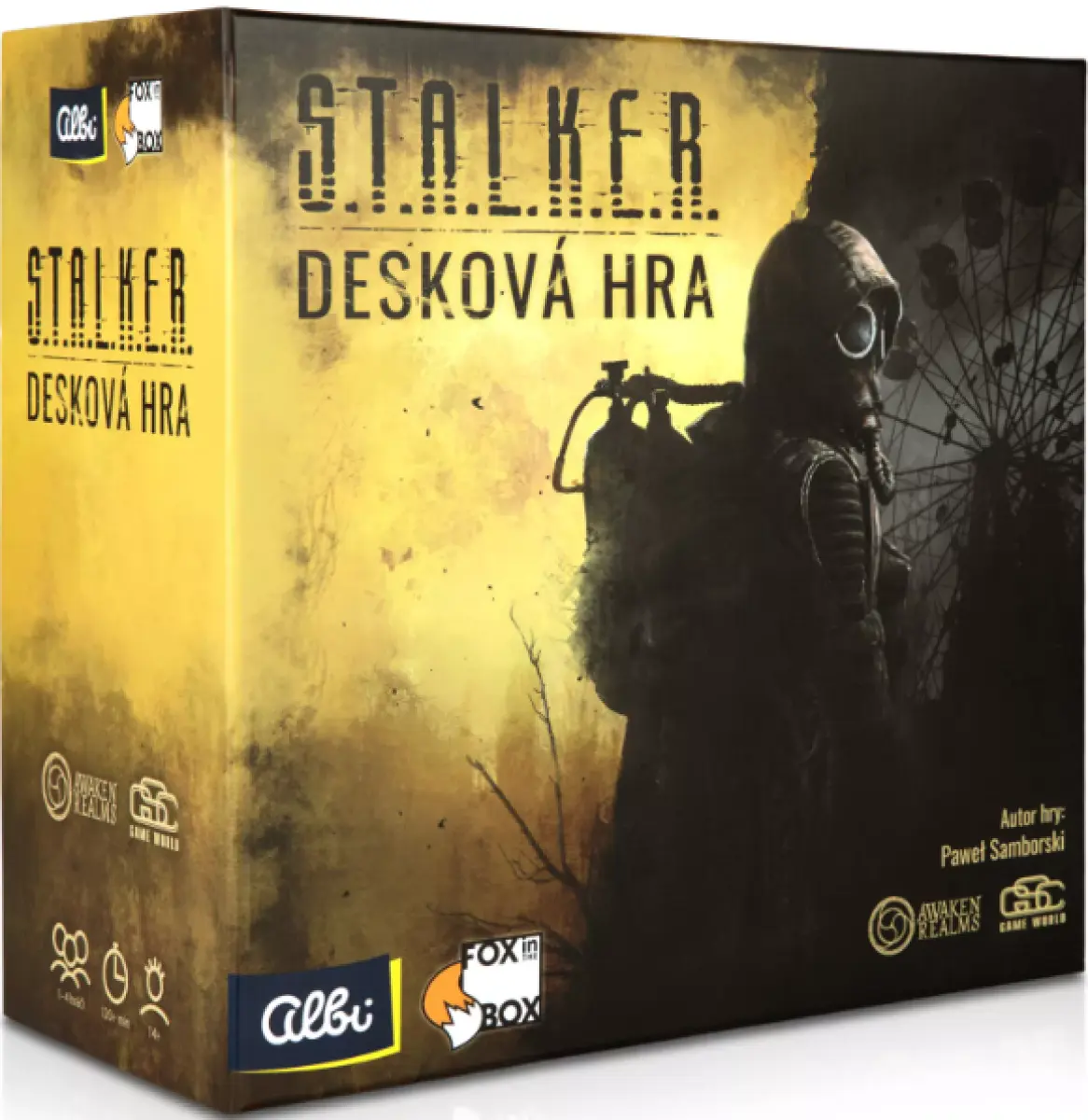 Stalker: stolová hra - hra z kategorie Hry pre náročných