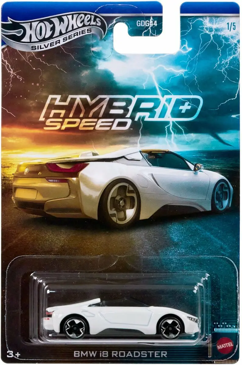 Mattel hot wheels® hybrid speed bmw i8 roadster 1/5
