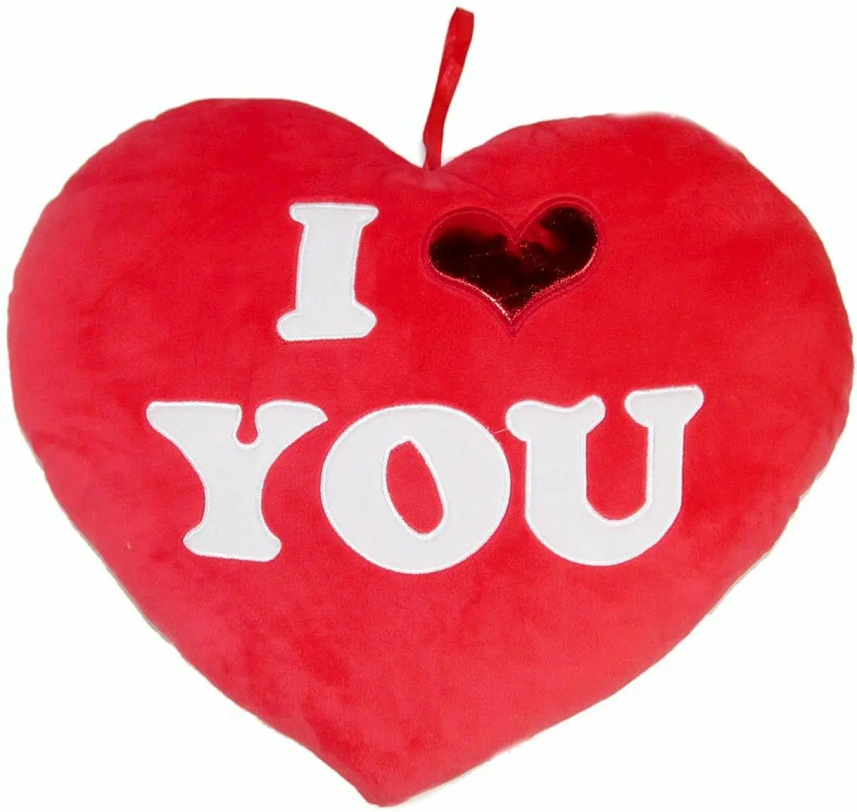 Plyšové srdce i love you 48 cm